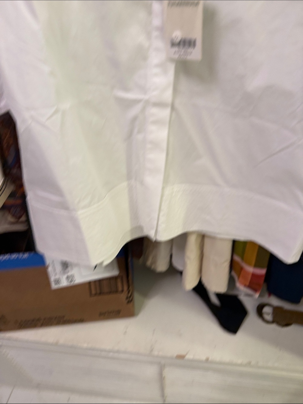Tuckernuck White Trapunto Stitch Sofia Shirt - Picture 4 of 5